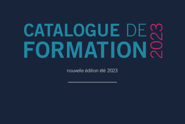 Catalogue de formation Fapil - été 2023 - couv
